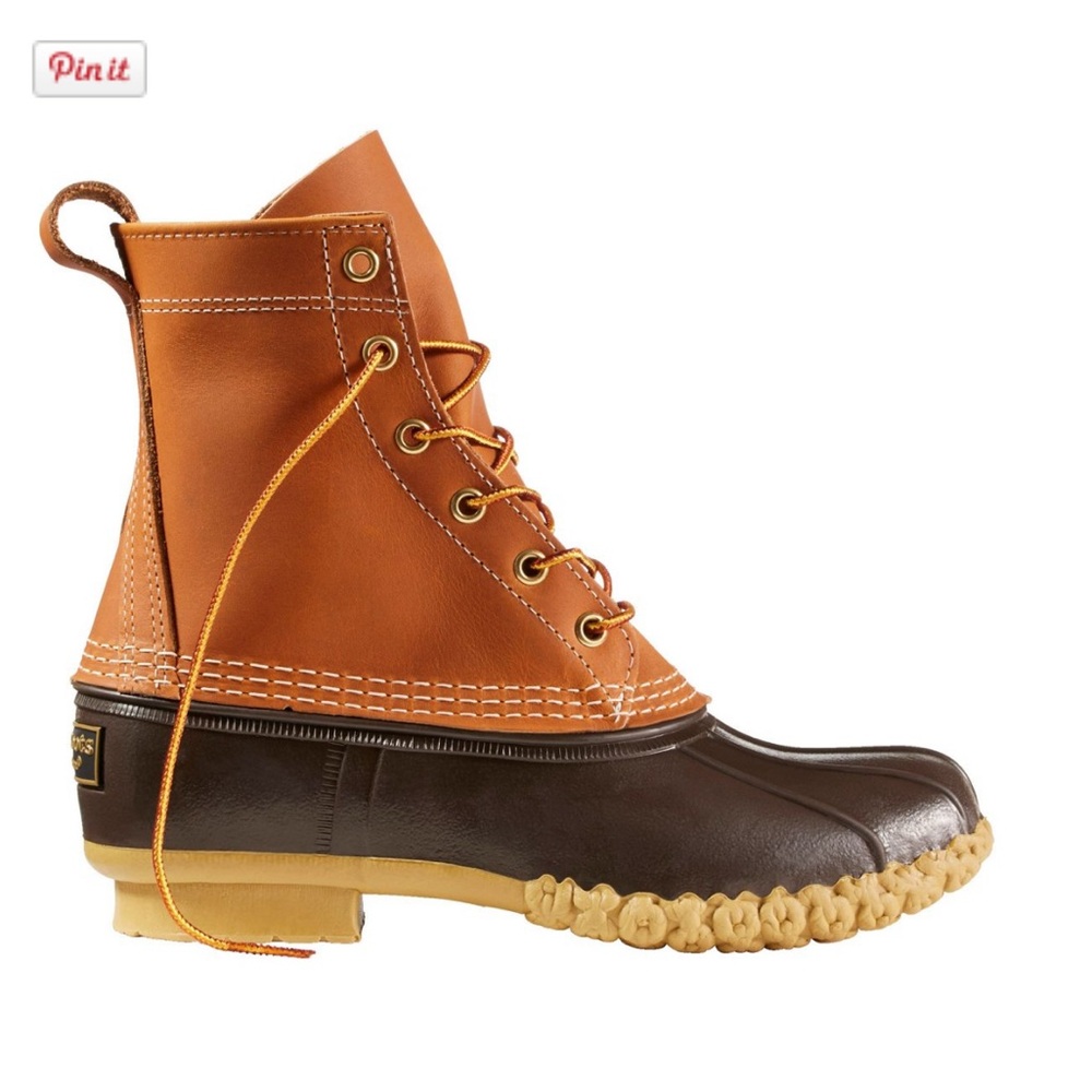 LL Bean Women's Bean Boots, 8", size 9
